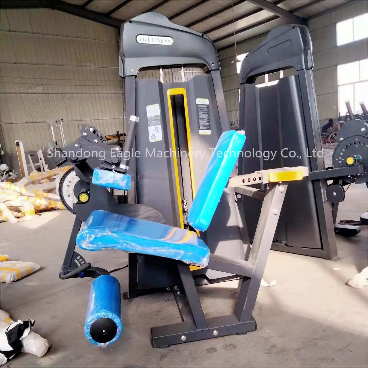 YG-1057 pin loaded gym equipment body building leg curl and leg extension seated leg curl machine