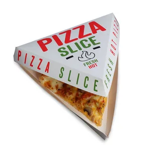 Carton Pizza Cone Paper Boxes Customized Size and Logo Printing for Cone Pizza Deliver Recyclable Food,food Pizza,pizza Accept