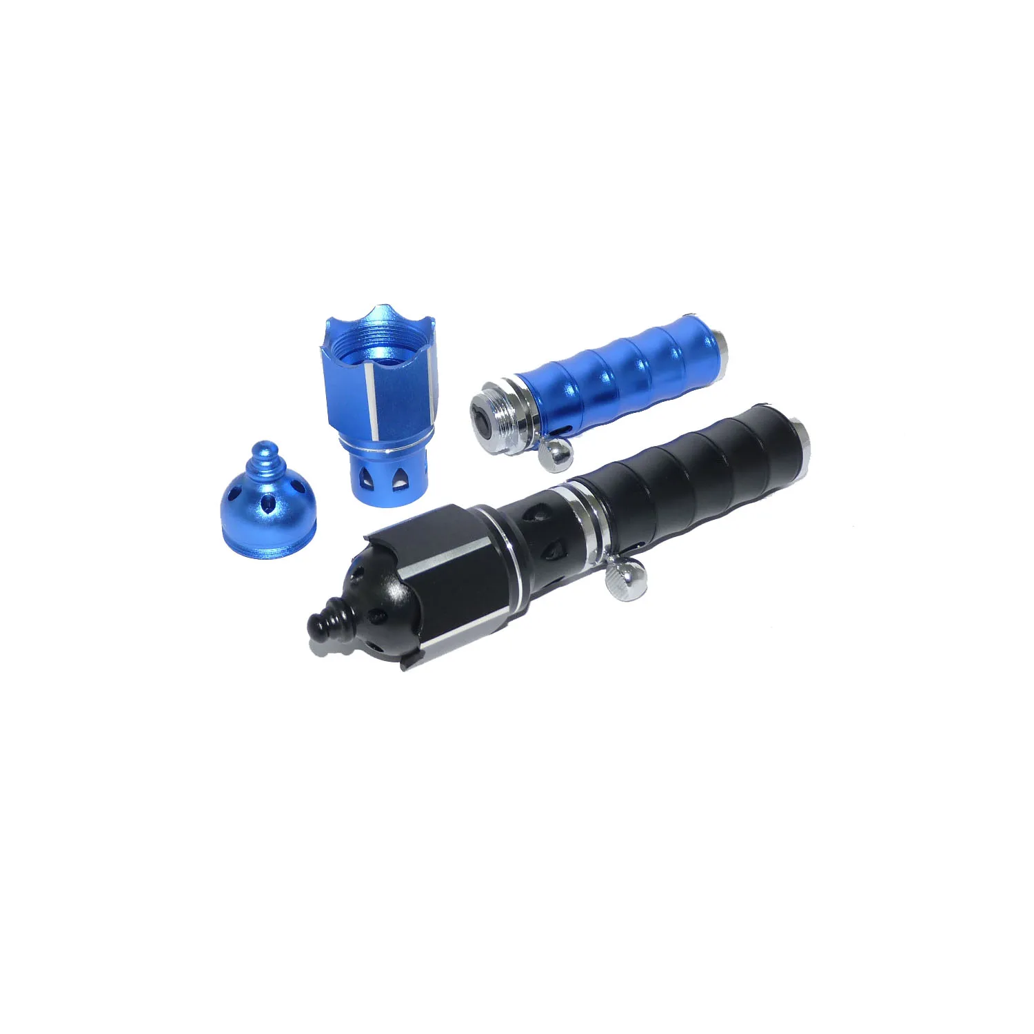 CNC Machined Portable Aluminum Incense Burner with lighter parts by your design  For Dry Herbs with a low price