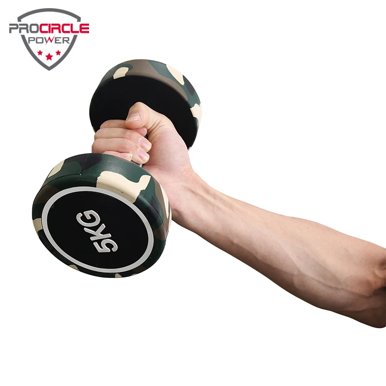 Gym Equipment PVC Coating Weights Dumbbell Set