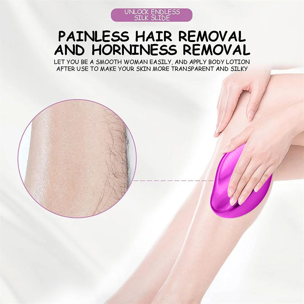 Tiktok Trending Products Easy Convenient Portable Painless Crystal Hair Remover Magic Crystal Hair Eraser Removal