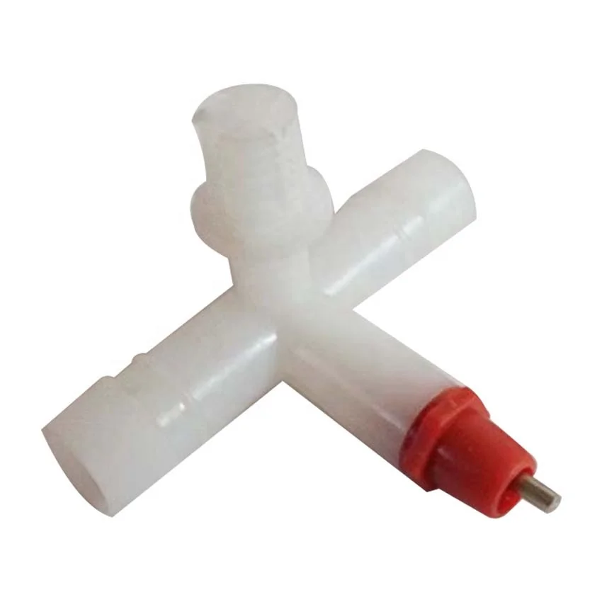 Chicken Three-Way Automatic Drinking Water Device Spring Steel Ball Hanging Cup Nipple Ball Valve Type Animal Drinker