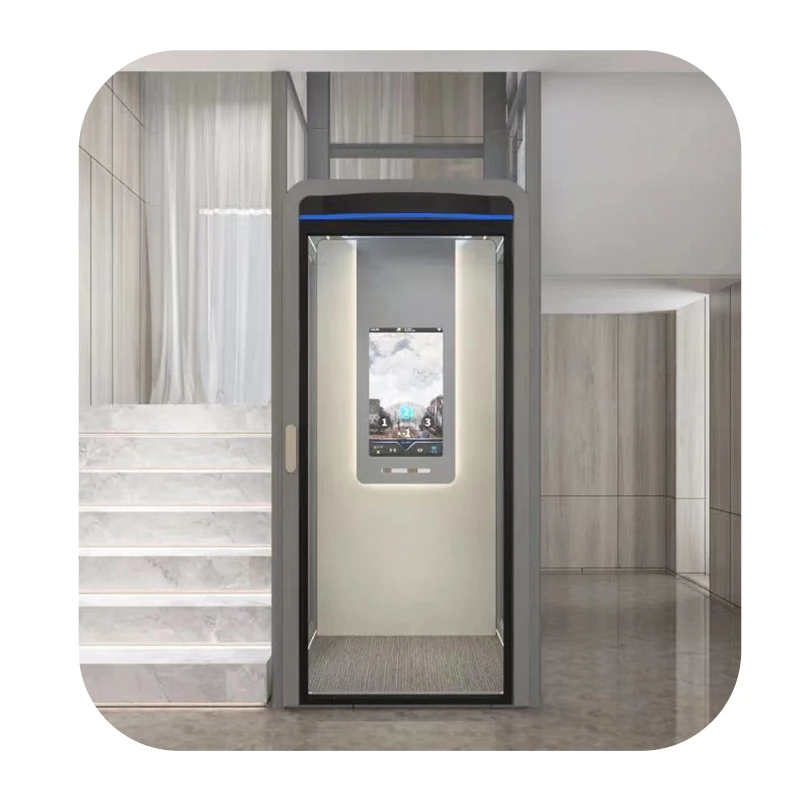 Residential Elevator Villa Elevator 2-4 Floors Indoor & Outdoor Electric Residential Elevator