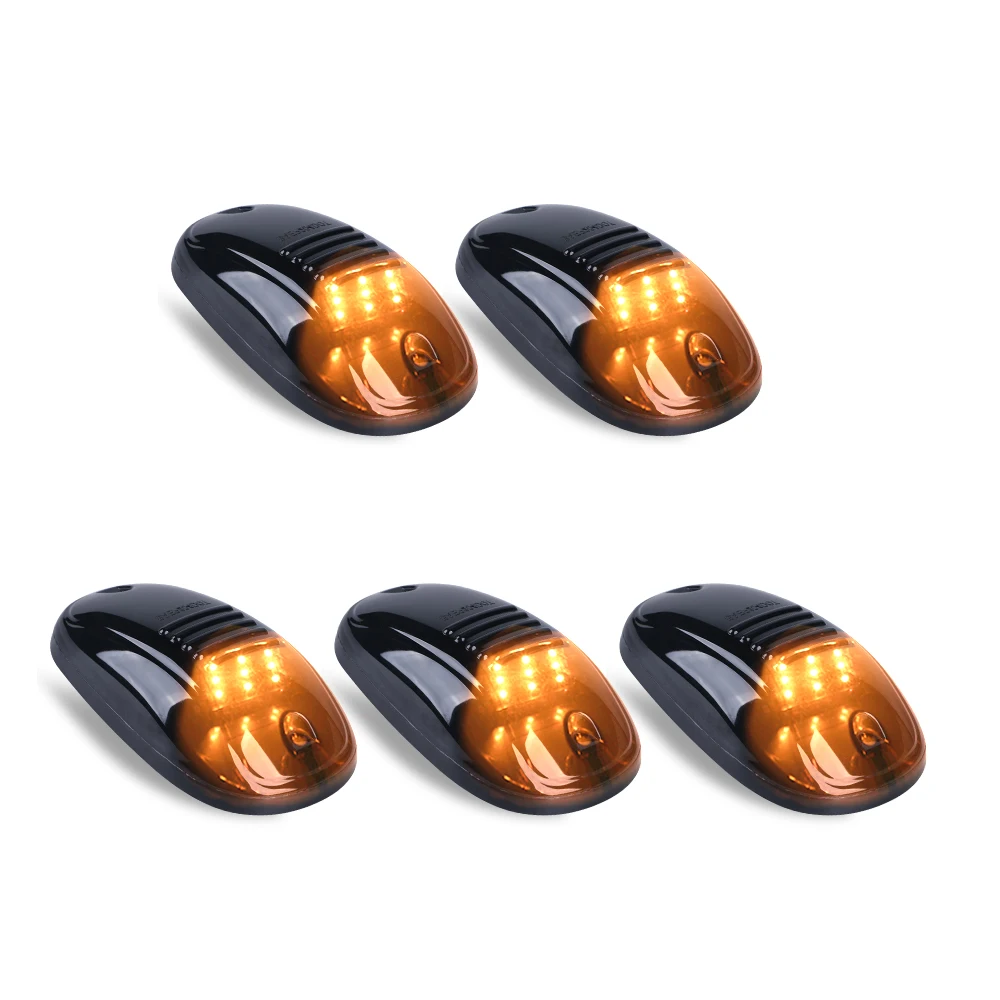 5 Pcs/set Led Truck Car Roof Lights Cars Led Light Off-Road 4X4 Trailers Lamp Marker Running Lights
