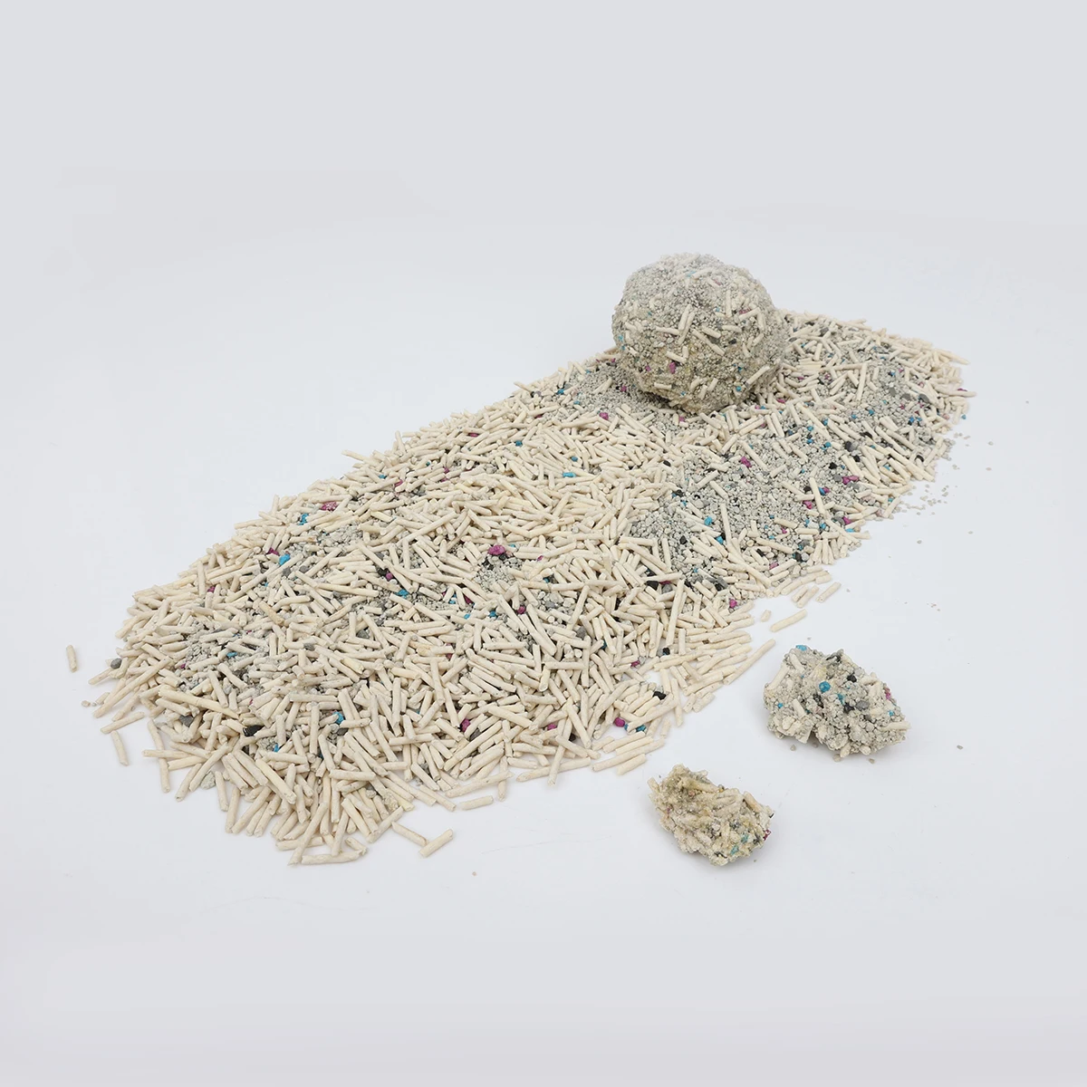 Factory Wholesale Custom Logo Natural Plant Dust Free Flushable Cat Sand Tofu Cat Litter Mixed Bentonite cat litter