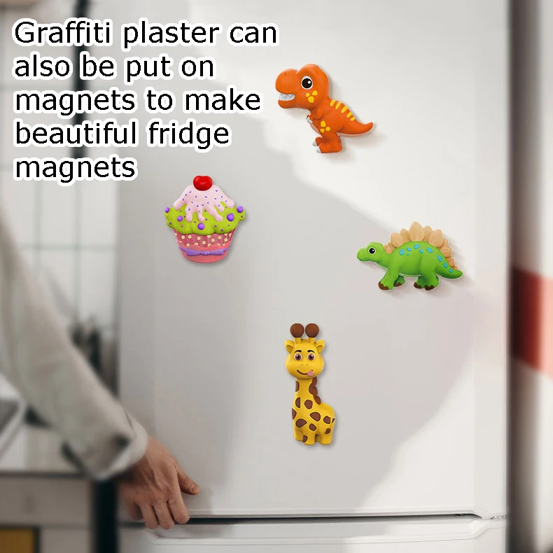 Wholesale Dinosaur Mold Graffiti Painting Diy Plaster Toys Watercolor Education Creative Hand Painting Craft Toys For Children