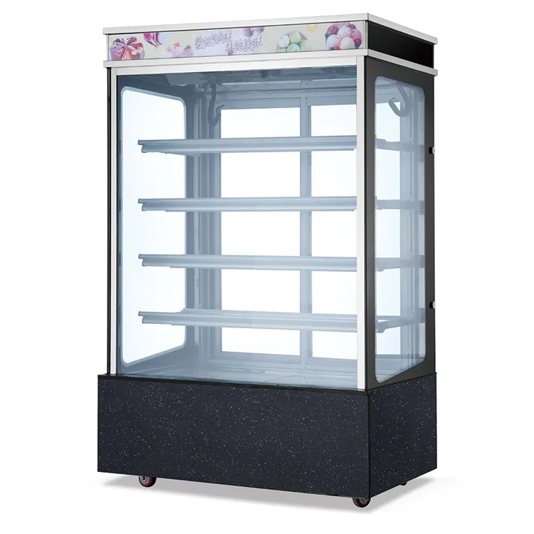 
Хорошее качество выдвиженческие изготовленные на заказ холодной пекарня, выставка прилавков из стекла Холодильная витрина для тортов 