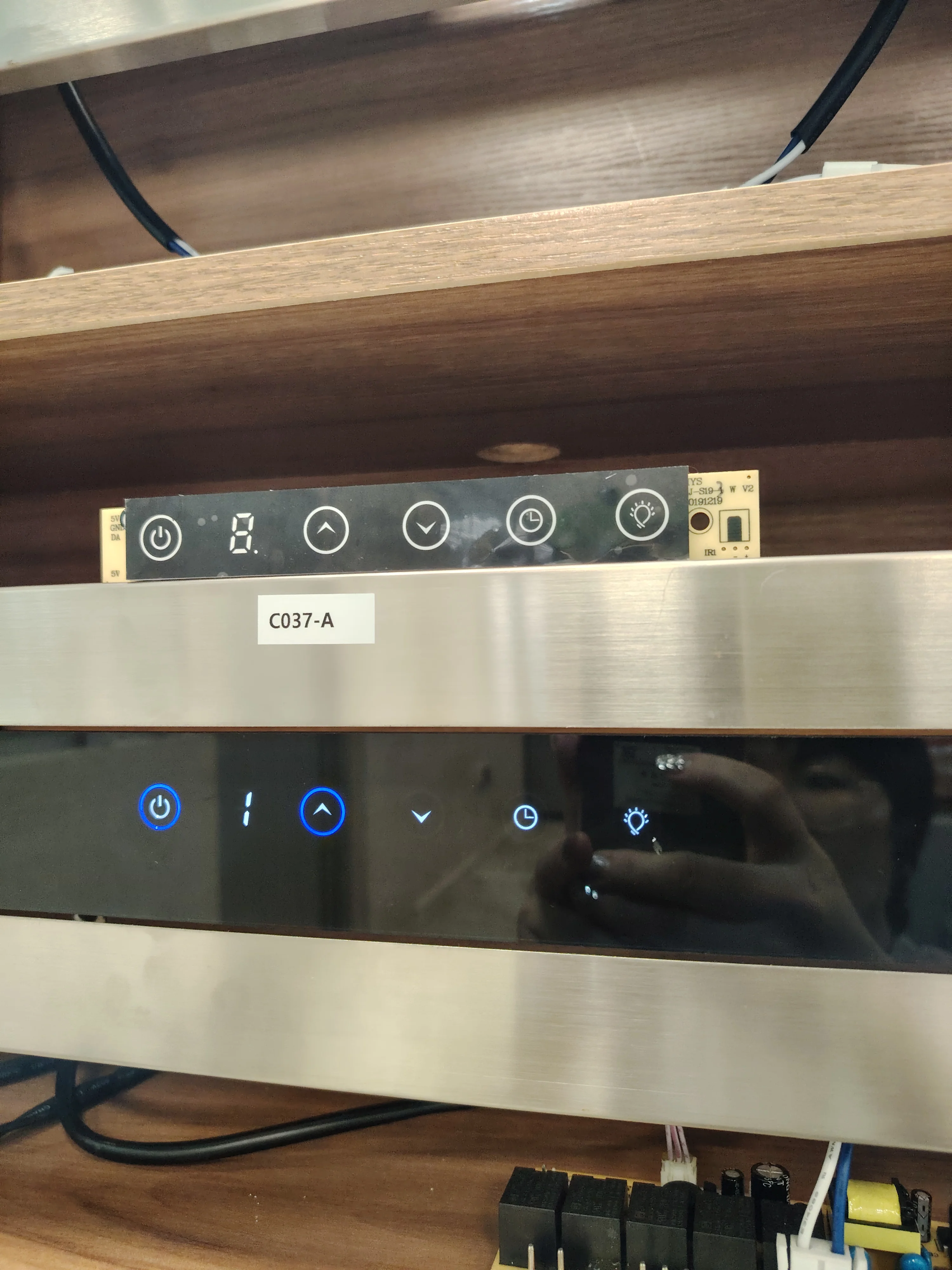 Комплектующие заводские детали капота коснитесь ламп 3 или 4 скорости кнопочный переключатель панели PCB