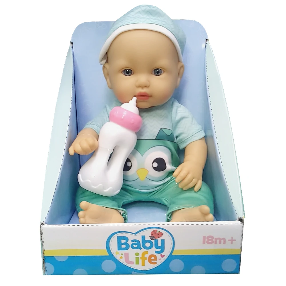 Free Sample 13 inches Reborn baby Doll Customized Real Touch Doll Pretend Play Birthday Gifts