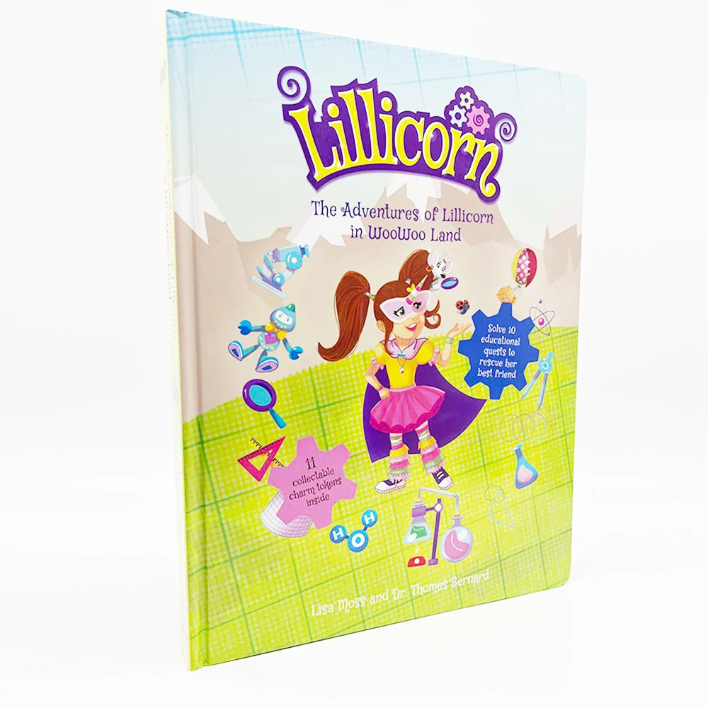 2023 Custom Children Full Color Cheap Flaps and Stickers Hard Cover Book Printing Service