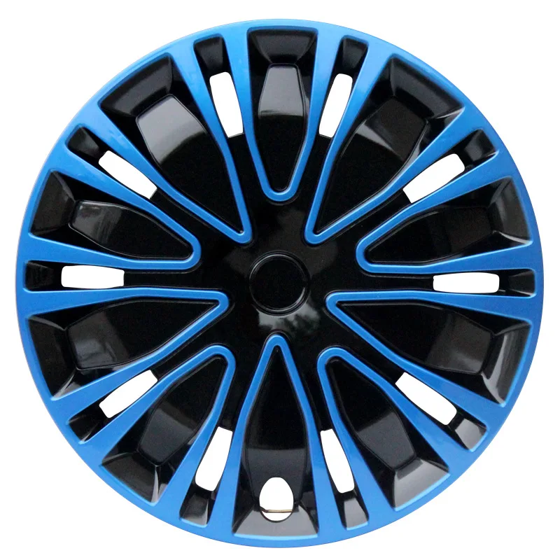 12 13 14 15 16 inch Two-color Baking Paint Automobile Wheel Hub Cover Modification Decoration Tire Cover