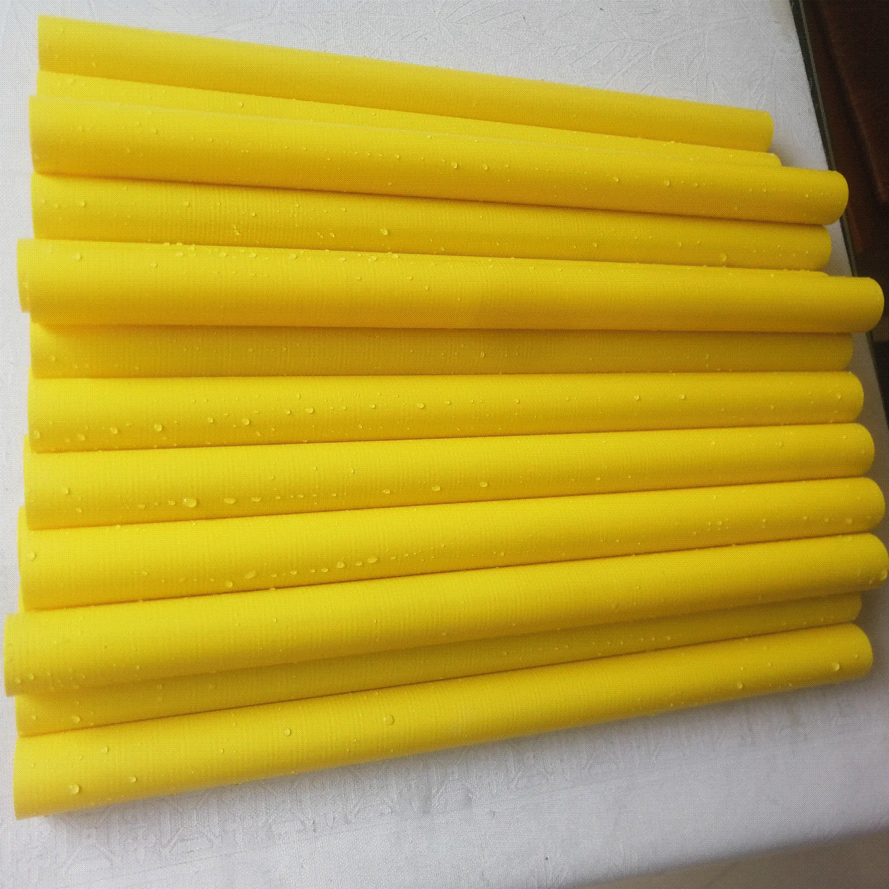 yellow color 0.4mm  Fiberglass Tubes,Frp Tubes,thin wall fiberglass tubes fiberglass pipe Glass fiber shell Insulation