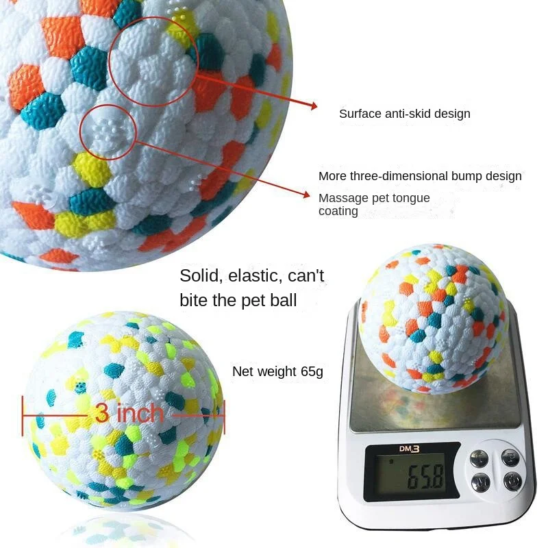 High Density Environmental Protection ETPU Material Intelligent Interactive Dog Toy Ball