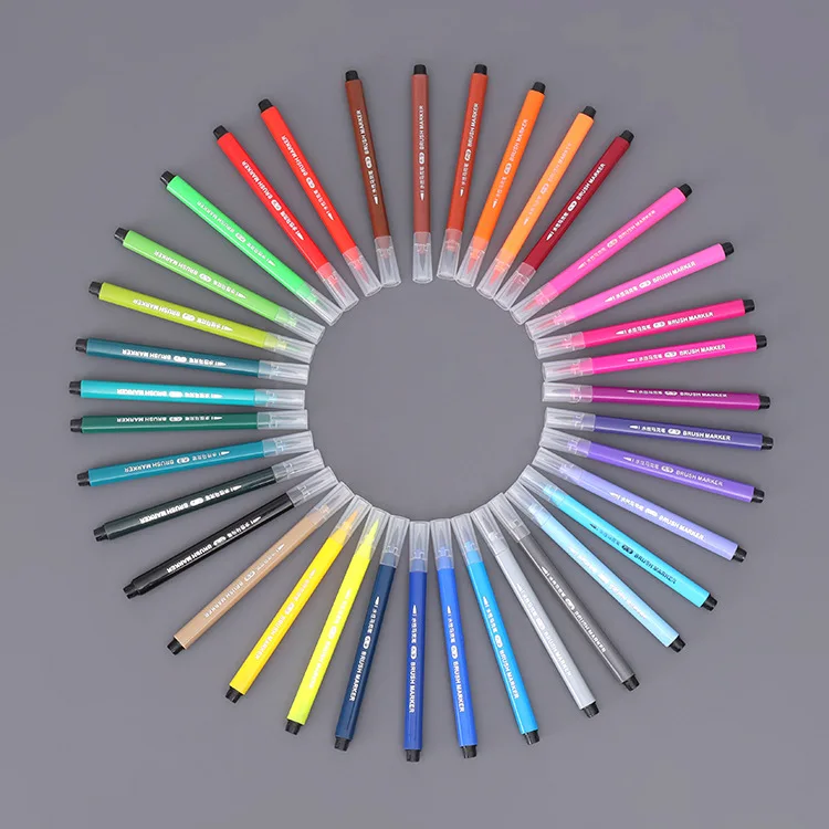 Wholesale Custom Logo 12/24/36/48 Colors Liquid Chalk Fluorescent Maker Pens Marker Pen Set