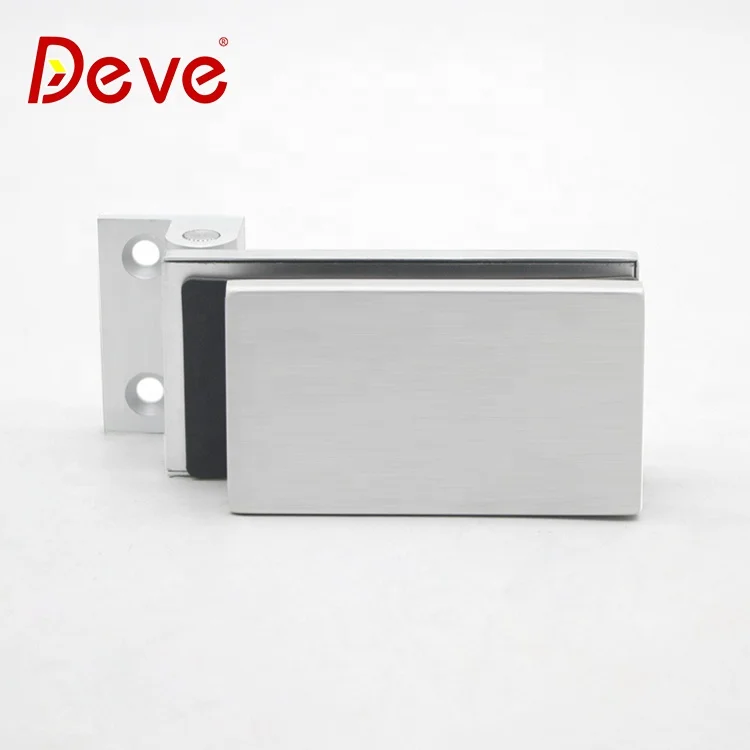 pivot door hinge Aluminum 90 Degree Glass To Wall Hinge Office Glass hinge