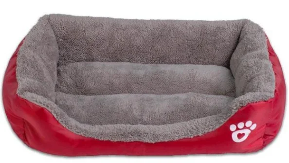 RTS Оптовая Продажа Дешевая красочная теплая зимняя уютная плюшевая подушка для домашних животных