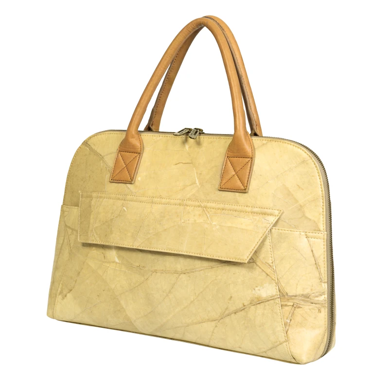 
Custom Logo 15.6 Inch Business Briefcase Computer Leather Laptop Bag with Handle and Wallet Set 