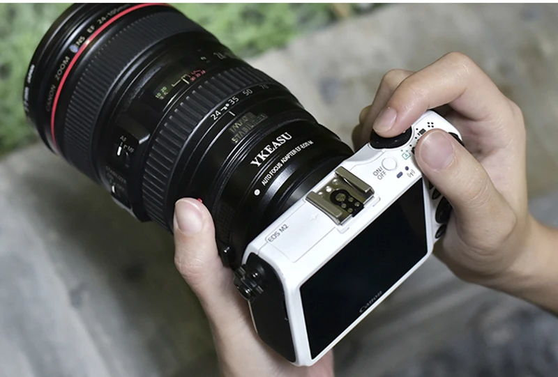 Крепление-адаптер для объектива EF-EOS м авто-фокус конвертер кольцо USM Canon EF/EF-S объектив