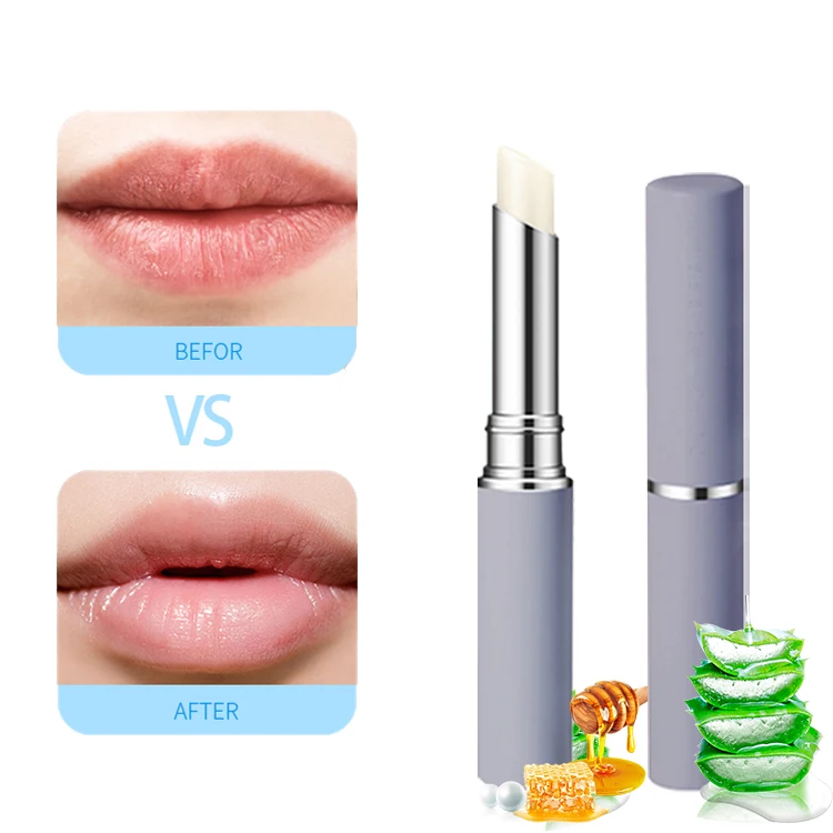 Wholesale Custom Private Label Logo The Best MSDS Hydrating Moisturising Crystal Honey Floral Lip Balm