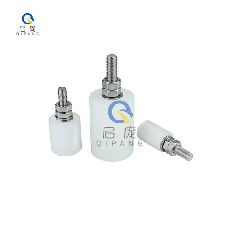 Желтое серебряное стальное плоское роликовое направляющее колесо 6201 M12 для электрических раздвижных ворот