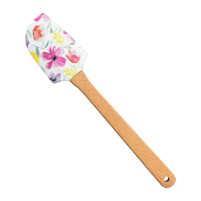 Wholesale 480 Fahrenheit Degree Heat Resistant Silicone Cream Spatula