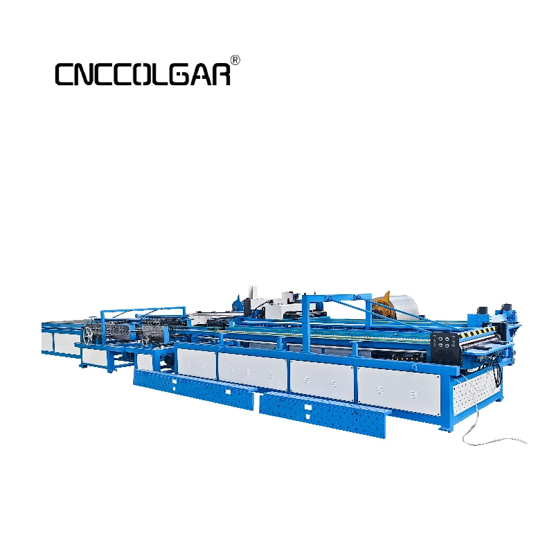 Flexible duct making machine spiral duct making machine hvac duct forming production line 5 machine