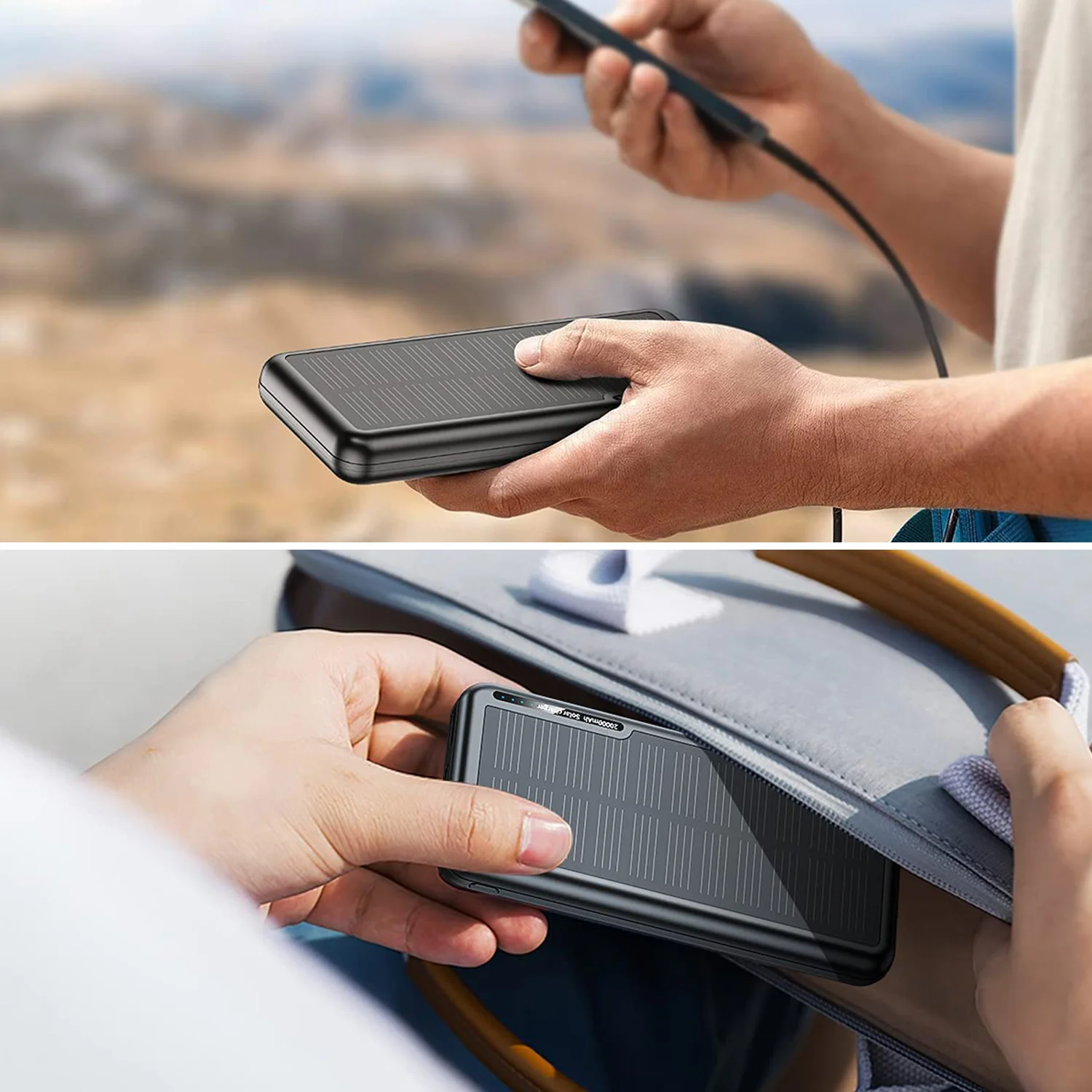 Hot selling smart consumer electronics long time CE FCC 10000mah mobile cell phone solar charger for huawei honor