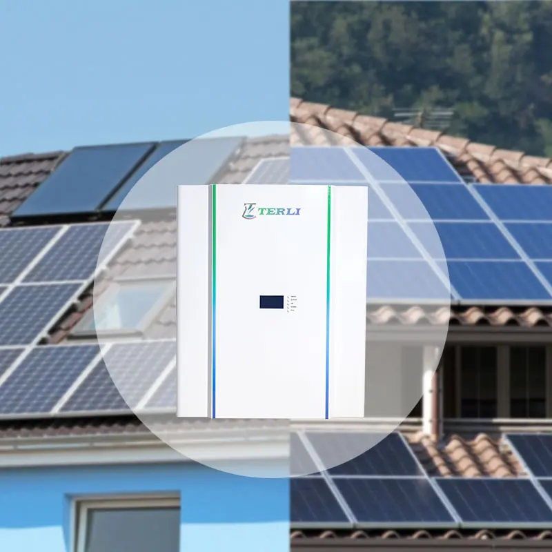 Rechargeable 200ah 51.2v Powerwall Batteries Off Grid Farm Wind Turbine Home/Communicate Lifepo4 Battery With Hybrid Invertor