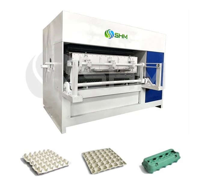 Automatic Recycling Waste Pulp Molding Egg Tray Production Line Egg Comb Making Machine