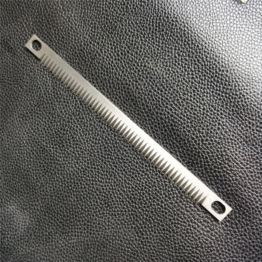 
 Прямой зубчатый нож для резки пластиковой пленки для текстильной промышленности  