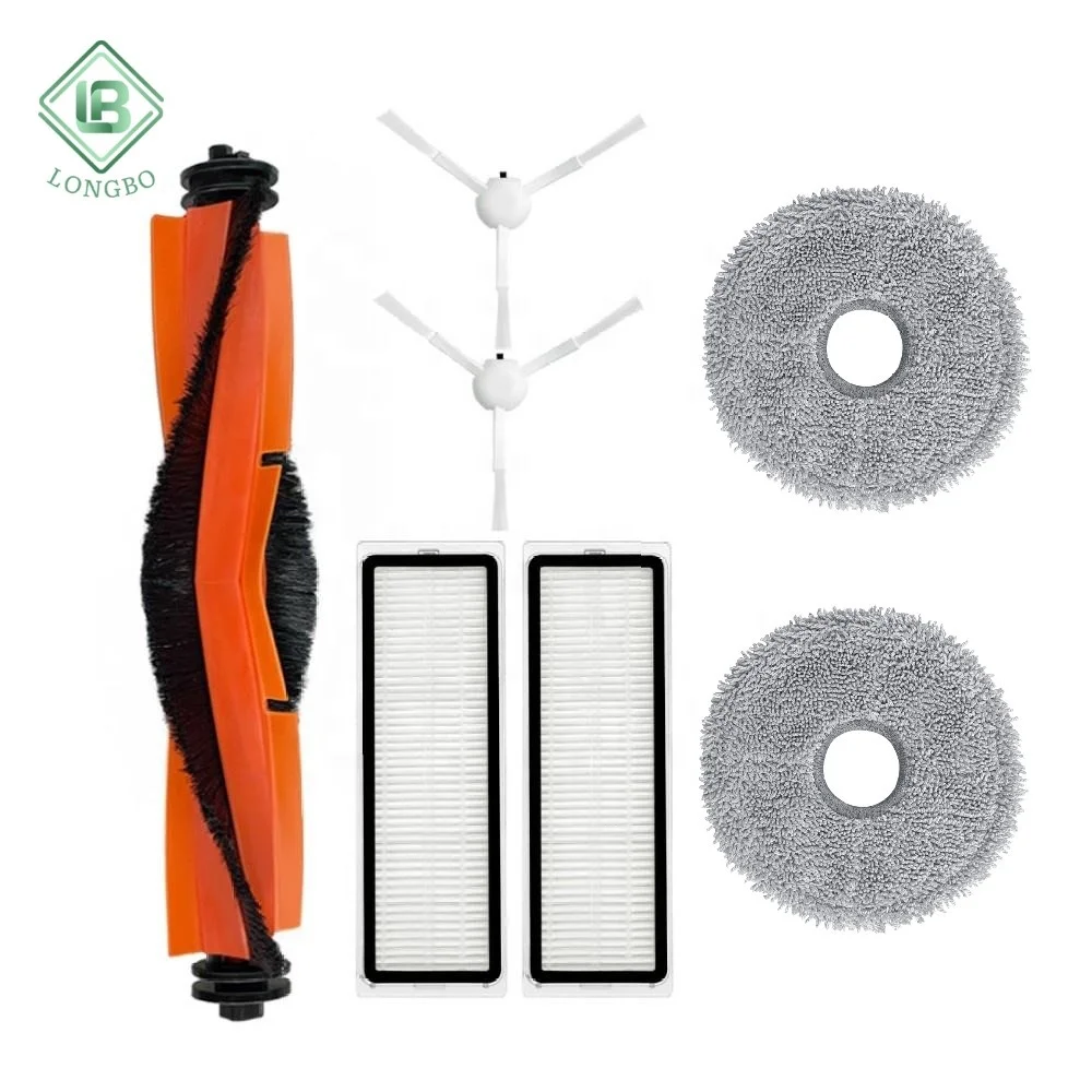 Replacement Fit For Xiaomi Robot Vacuum S10+ S10 Plus Main Brush Side Brush Hepa Filter Mop Cloth Robotic Vacuum Cleaner Parts