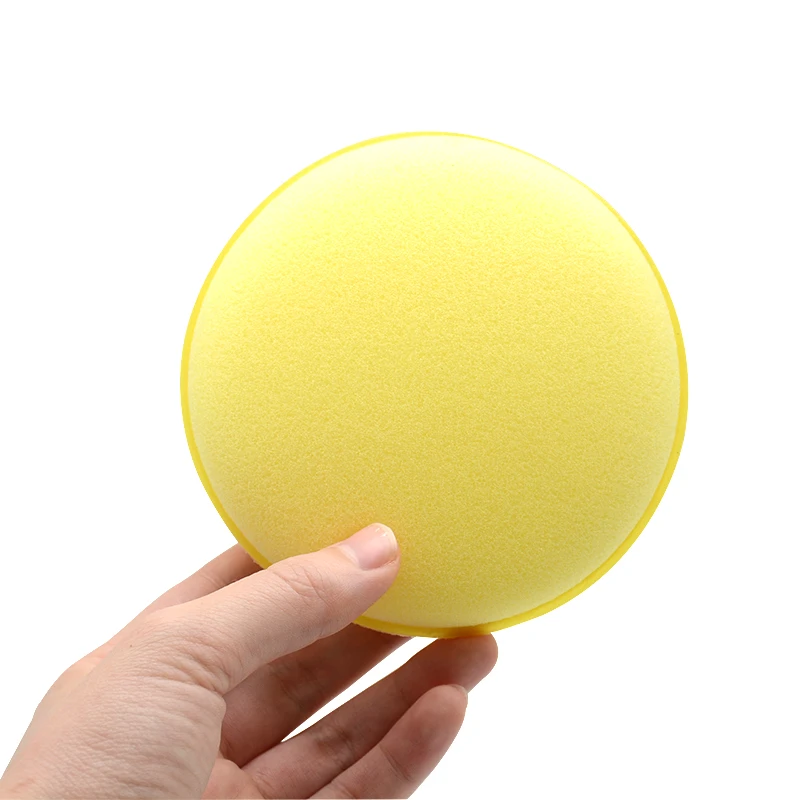 Двухслойная восковая губка-аппликатор для полировки и очистки автомобиля