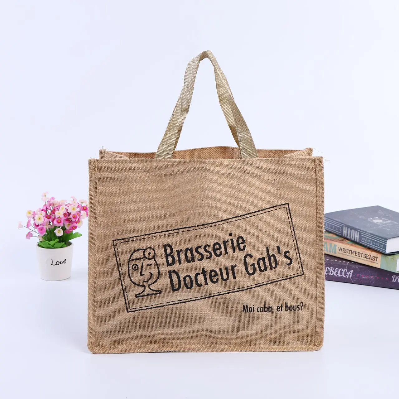 Natural burlap price jute wine bottle gunny shopping bangladesh tote bag manufacturers wholesale with logos custom wholesale