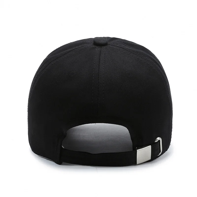 R Standard Korean Version Baseball Cap Men Women Sun Protection Hat Large Head Circumference Slim Small Face All-Match Cap