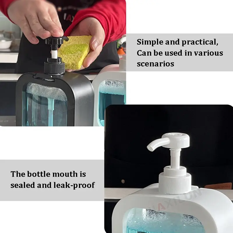 Wholesale PET Plastic Soap Dispenser with 500ml Bottles Pump Feature for Kitchen Sink Bath & Toilet Supplies