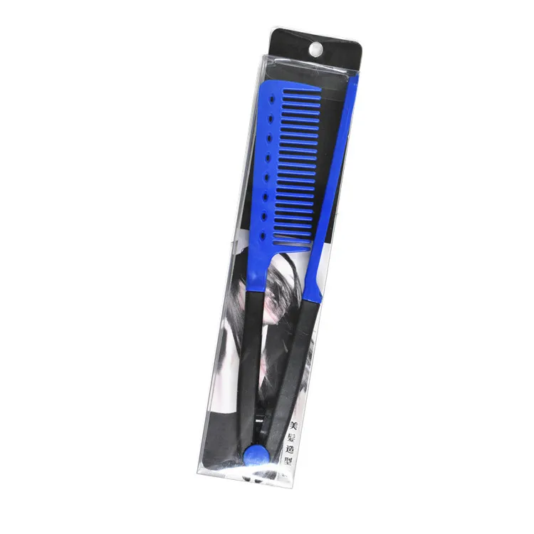 Popular Ins Tiktok Hot Traveling Necessity Resin Made Size Proper Not Easy to Break Comb Teeth V-shaped Comb