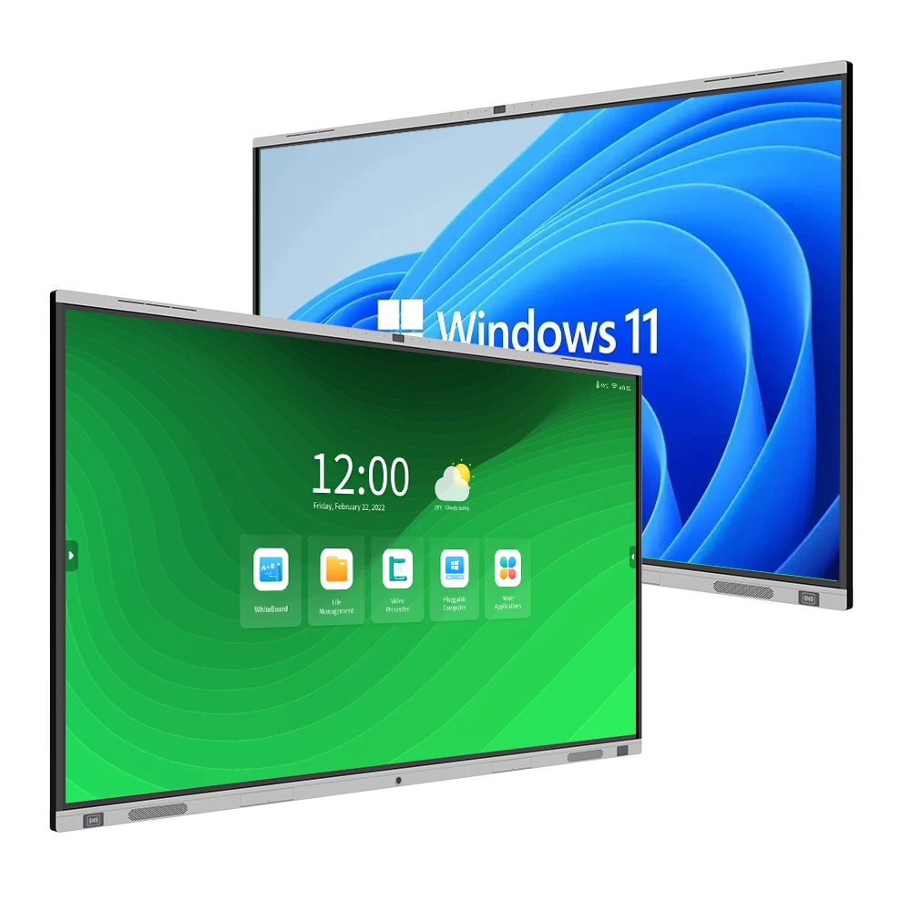 100/110inch big screen lcd touch  interactive whiteboard ODM/OEM portable interactive whiteboard device