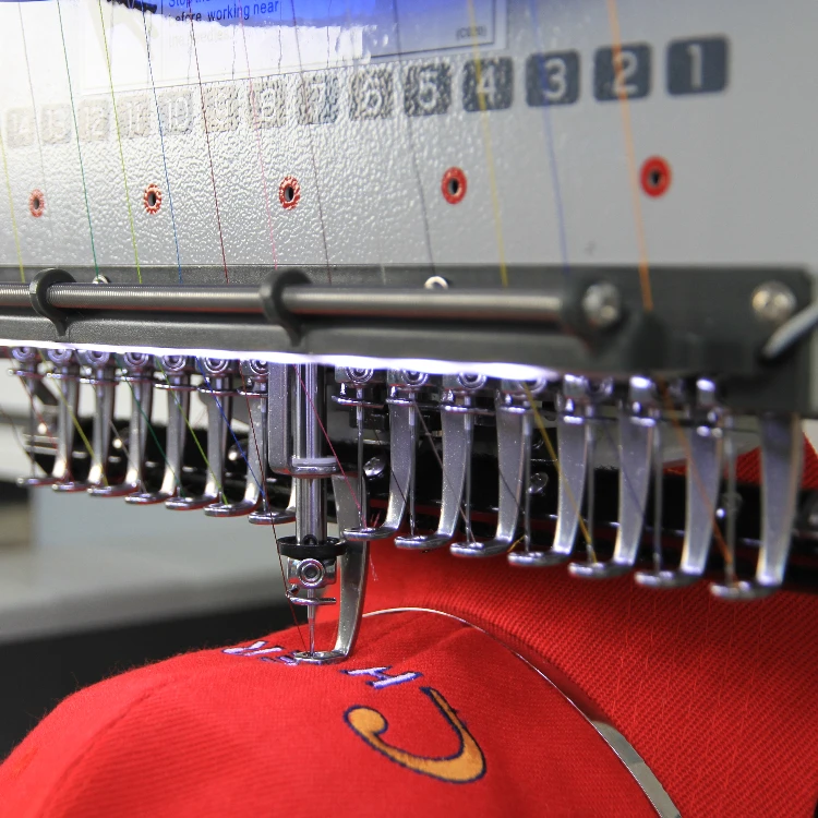 RiCOMA 12/15/20 needles Single head embroidery machine Large area 800*500mm SWD-1501 Flat embroidery