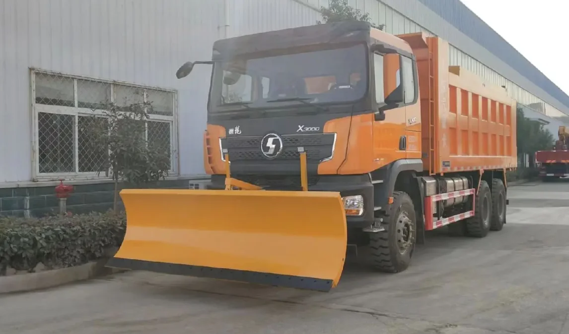 Shaanxi Automobile Heavy Duty Truck Delong L3000 Standard Edition  220HP 4X2 snow plow truck