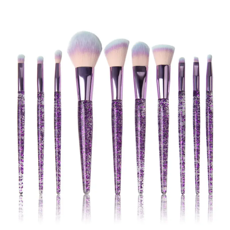 Wholesale High quality 10Pcs Private Label Makeup Brush Set For Professional