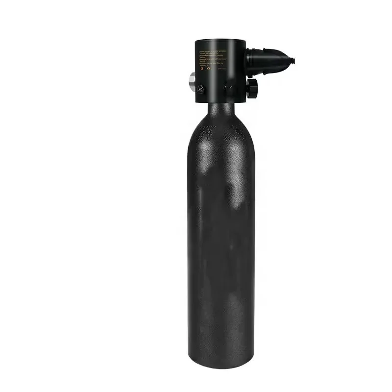 Smaco Wholesale OEM Portable 200Bar 3000Psi 20Mpa Maritime Rescue Breath Home Use Mini Aluminum Air Tank Scuba Diving Equipment