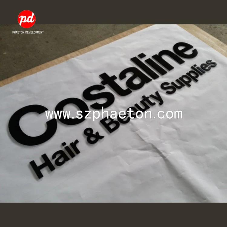 Led Shop Logo Sign Factory Custom Facial Beauty Bar 3D Shop Signs for Outdoor Shop Channel Letters