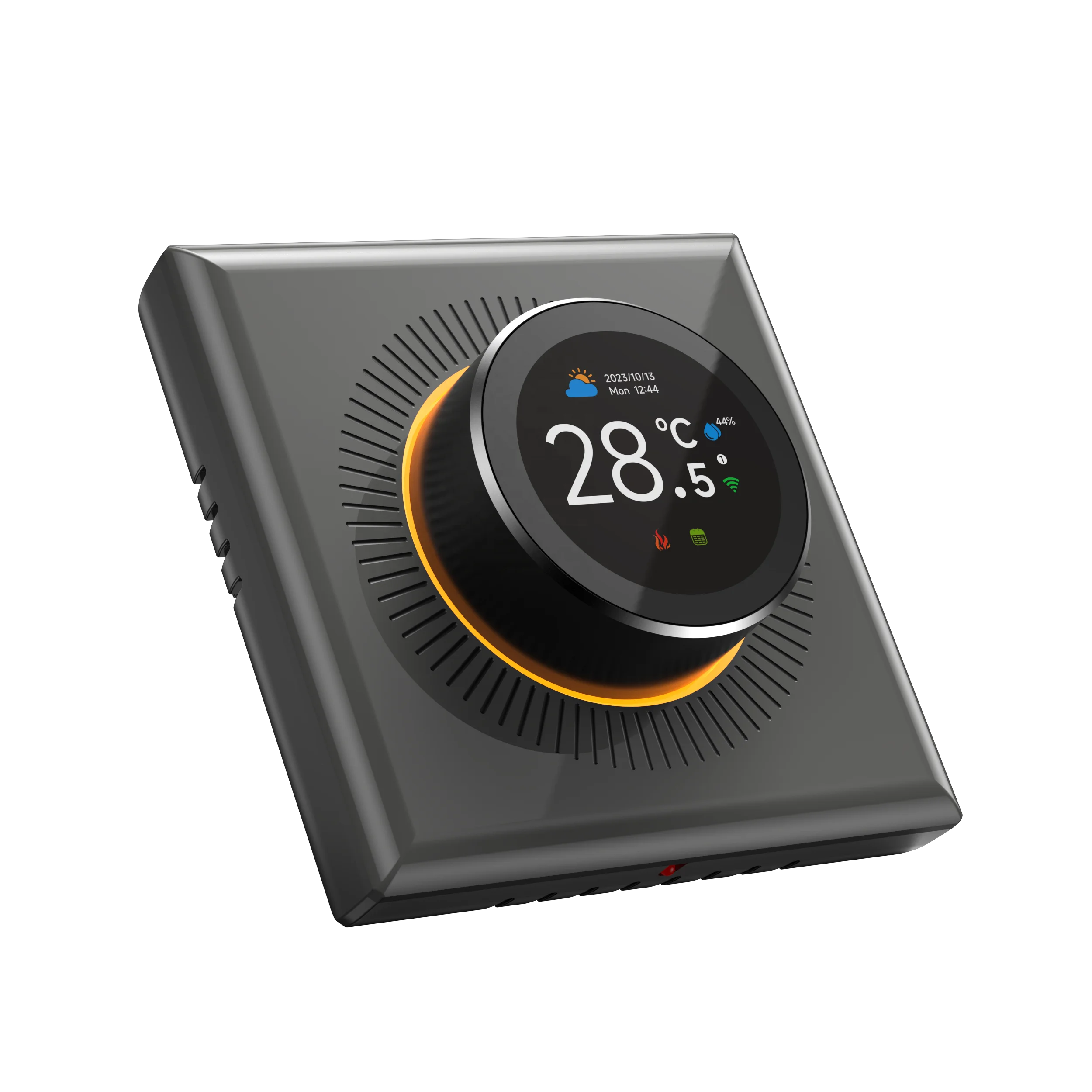 New Design 5A  water heating/gas boiler  TFT Knob smart TUYA App  wifi thermostat work with Alexa and Google Assistant.