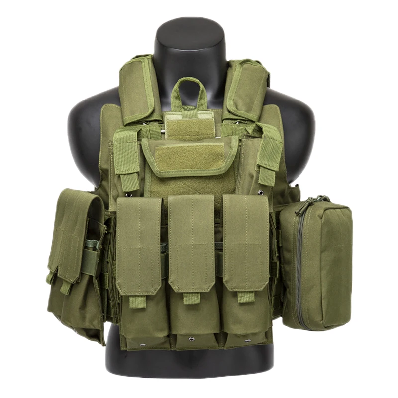 Chengzhi Nylon Design Gilet Tactique Custom Adjustable Security Protective Tactical Vest