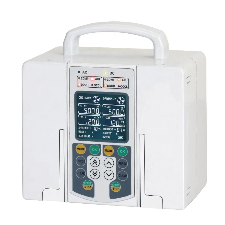 Wholesale Large Volume Dual Channel Infusion Pump for Human