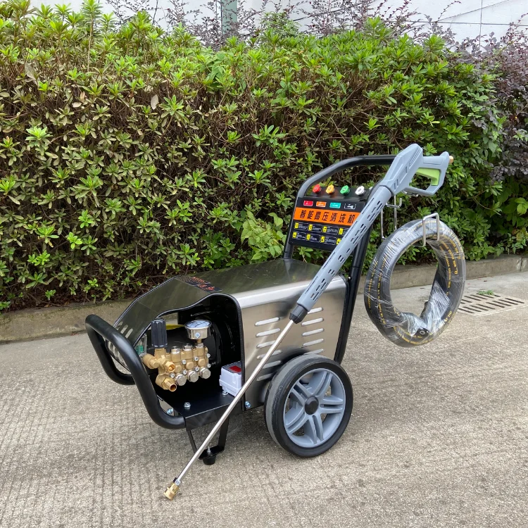 1950PSI 4 nozzles pure electric car washing machine pressure washer extension wand high pressure water jet car washing machine