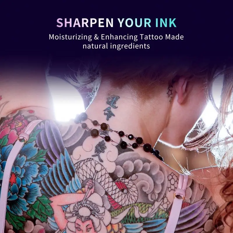 100% натуральные чернила для тела сыворотка татуировок увлажнение кожи улучшающее цвет масло ухода за татуировками