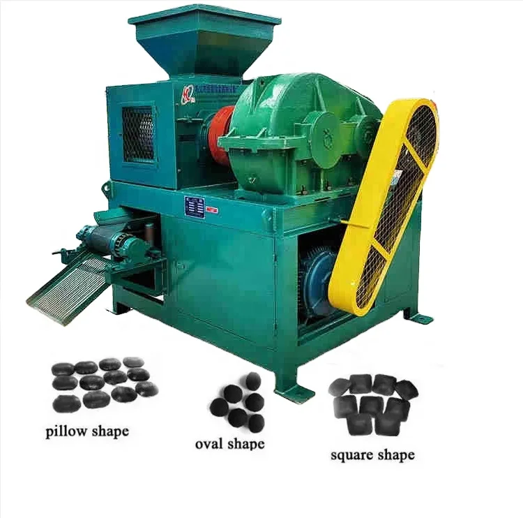 good quality diesel engine hand coal kaolin charcoal briquette making machine for sale