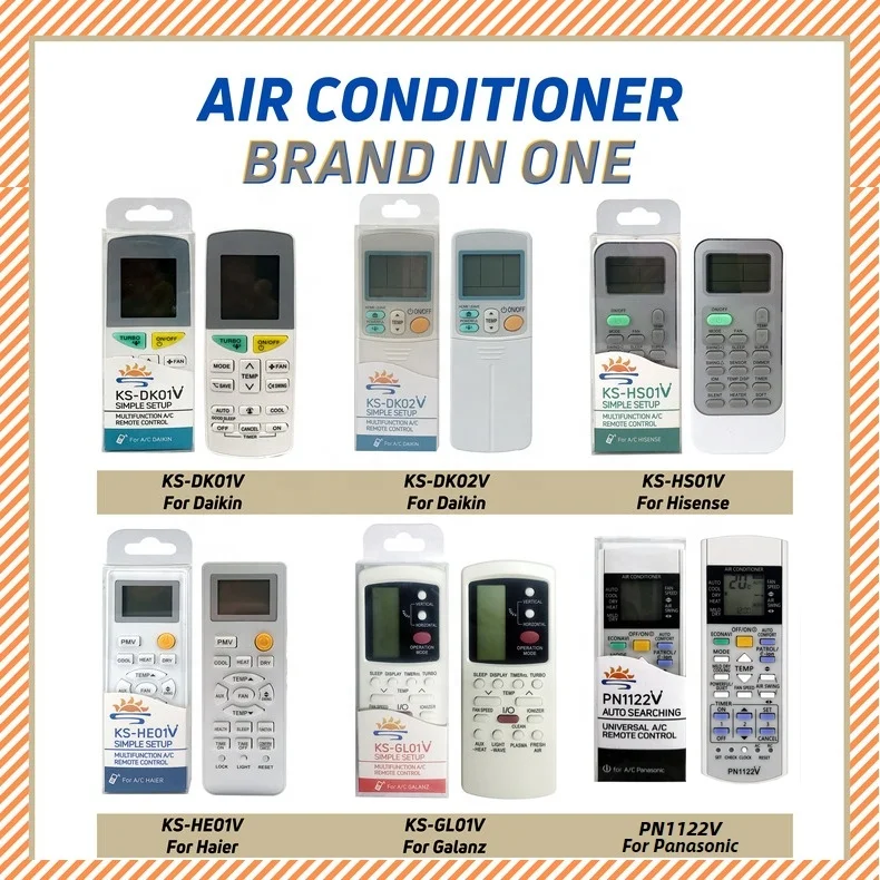 SYSTO KS-MI01V UNIVERSAL AIR CONDITIONER REMOTE CONTROL FOR MITSUBISHI