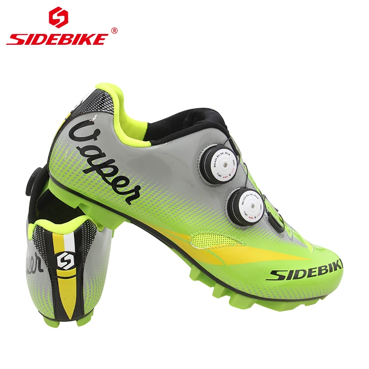 Ботинки мужские для горного велосипеда Sidebike, обувь для горного велосипеда с пряжкой, совместима с SPD Cleats Black